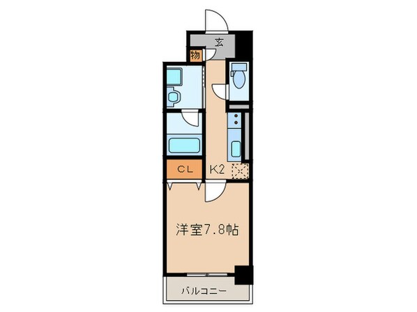 ルシェル大曽根の物件間取画像